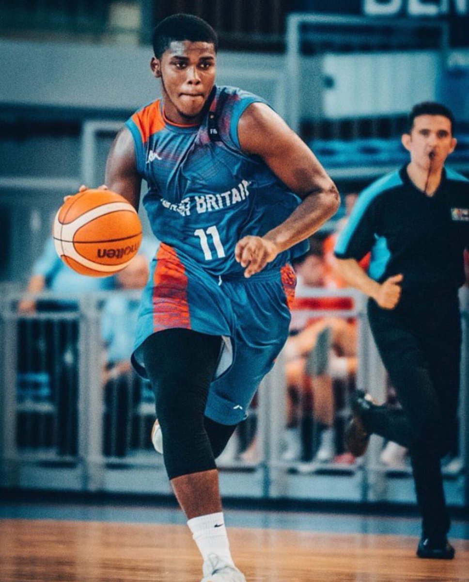 Welcome to our newest Falcon! <a href="/UMBC_Hoops/">UMBC Hoop Recruits</a> commit <a href="/OfficialRj_1/">RJ</a> led GB to the Bronze at the FIBA U20 European Championships. #AlaViva