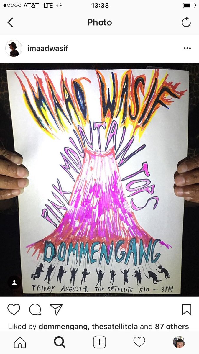 Boogie tonight in LA at the satellite