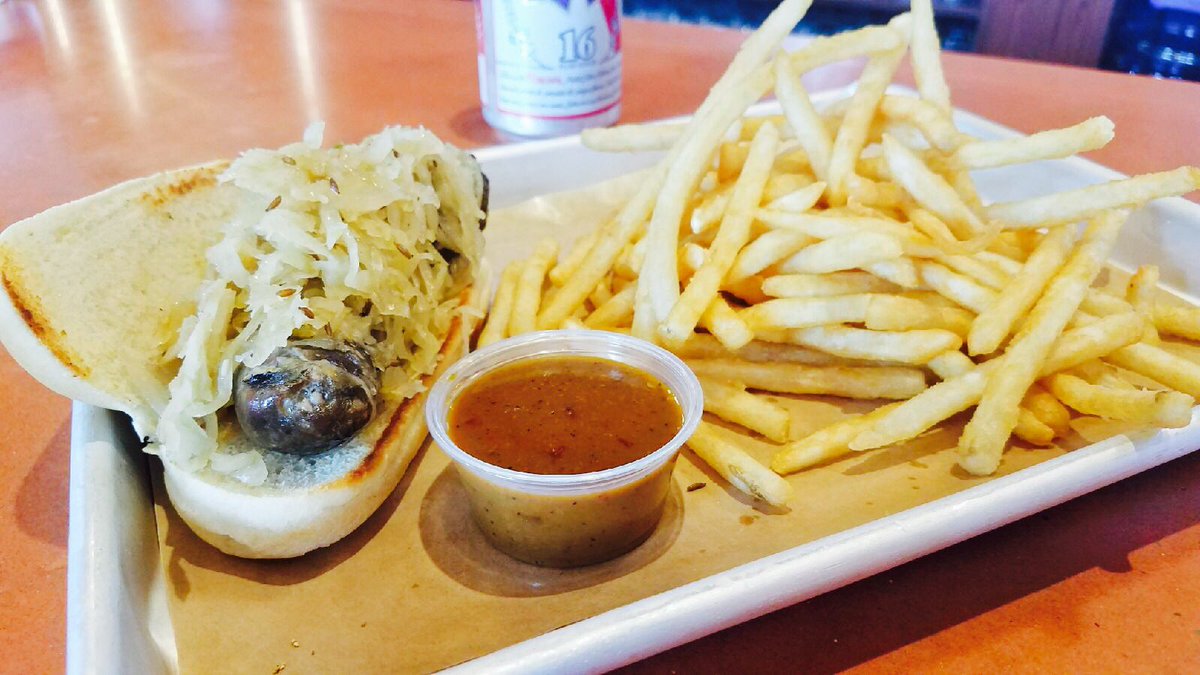 Black Dog Smoke (@blackdogcu) on Twitter photo Special tonight at BDC & BDU: local-made sausage cooked in <a href="/triptychbrewing/">Triptych Brewing</a> beer, served w/Bavarian kraut. Bonus cornhole tourney in U-town. Special tonight at BDC & BDU: local-made sausage cooked in <a href="/triptychbrewing/">Triptych Brewing</a> beer, served w/Bavarian kraut. Bonus cornhole tourney in U-town.