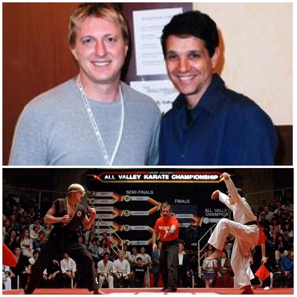 PetesBasement's tweet photo. OFFICIAL: #RalphMacchio and #WilliamZabka will reprise their #KarateKid roles as #DanielLaRusso and bully #JohnnyL… https://t.co/m3nMN615zT https://t.co/oywtd6l3ro