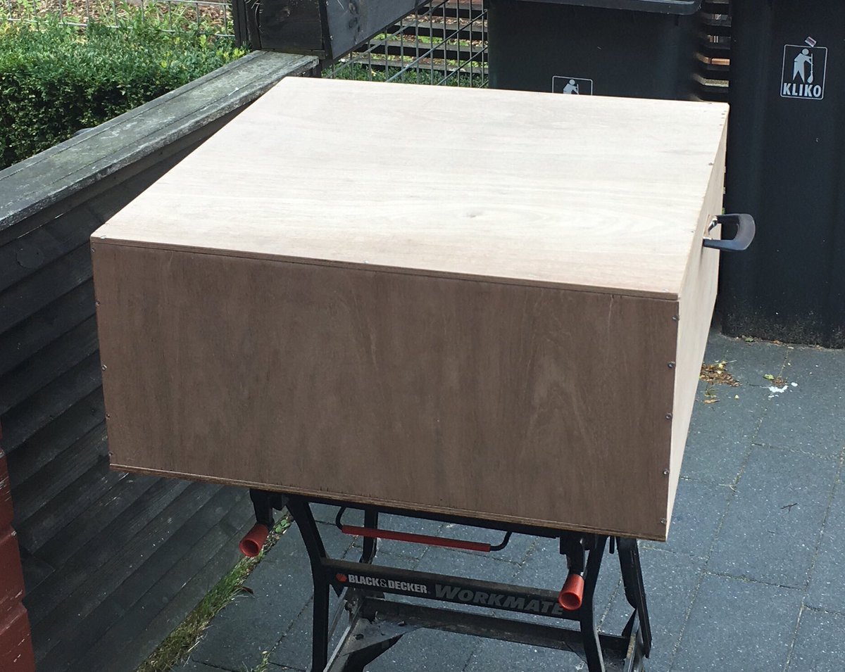 RaspberryPiNL's tweet image. For the people who want to see how I made the carrycase: