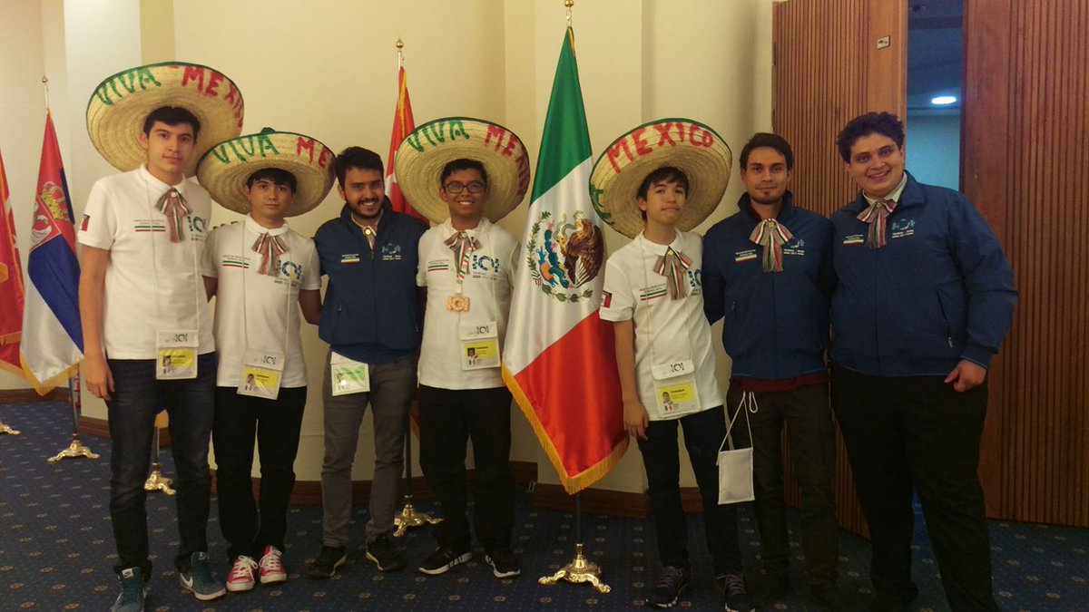 mendezconsuelo2's tweet photo. #Noticia MEXICO GANA 2 BRONCES EN  OLIMPIADA INTERNACIONAL DE INFORMÁTICA EN IRÁN 2017 (#IOI2017IRAN) @OMI_Official
https://t.co/NJ9k7tfKKG https://t.co/NsT9jR20Y2