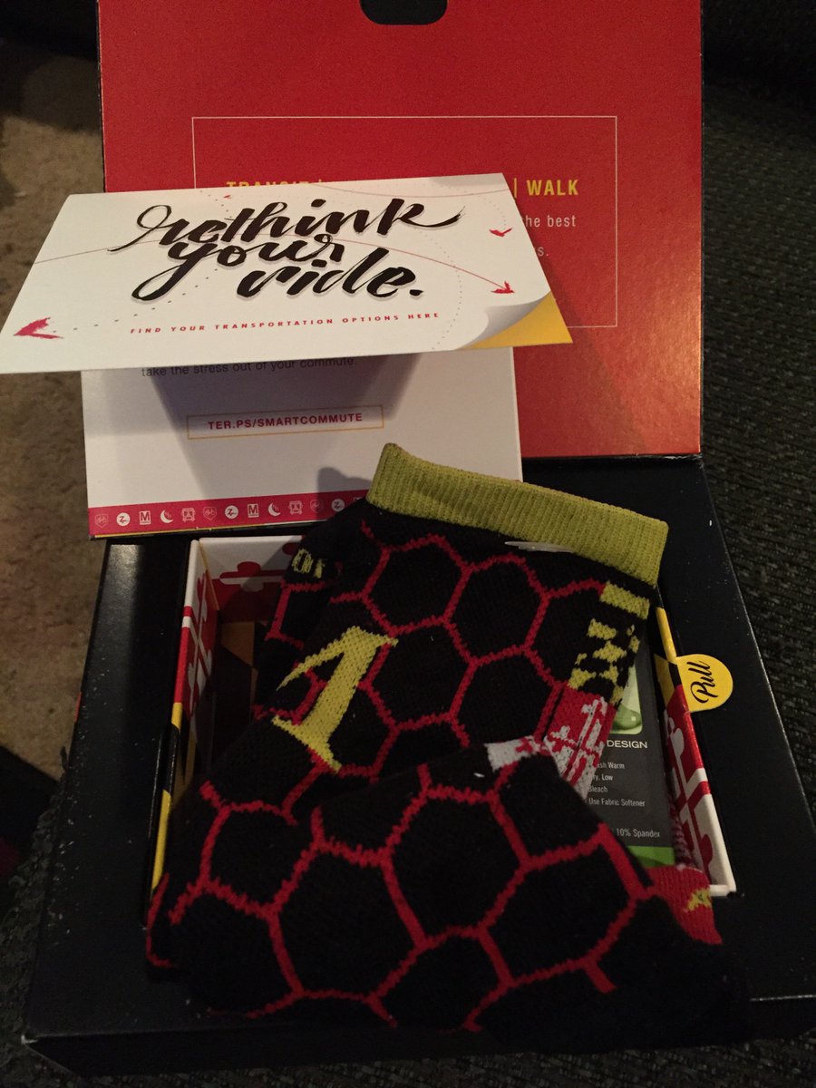 musicalshaeshae's tweet photo. My school is really the sweetest! Thanks so much to UMD and DOTS for sending me this package. It's so thoughtful. I ❤️ the socks. @DOTS_UMD https://t.co/U5HKdkqqet