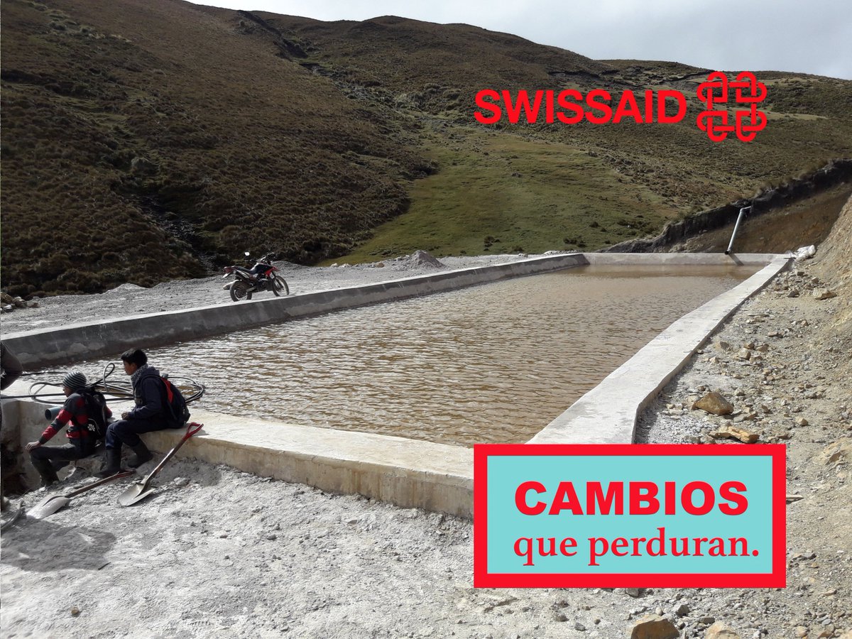 SwissaidEc's tweet photo. En Chimborazo, concluido y en funcionamiento el reservorio y caja de válvula del sistema de riego Huanca Pallaguche https://t.co/IRwxi2viYo https://t.co/kzas2Ct4KS