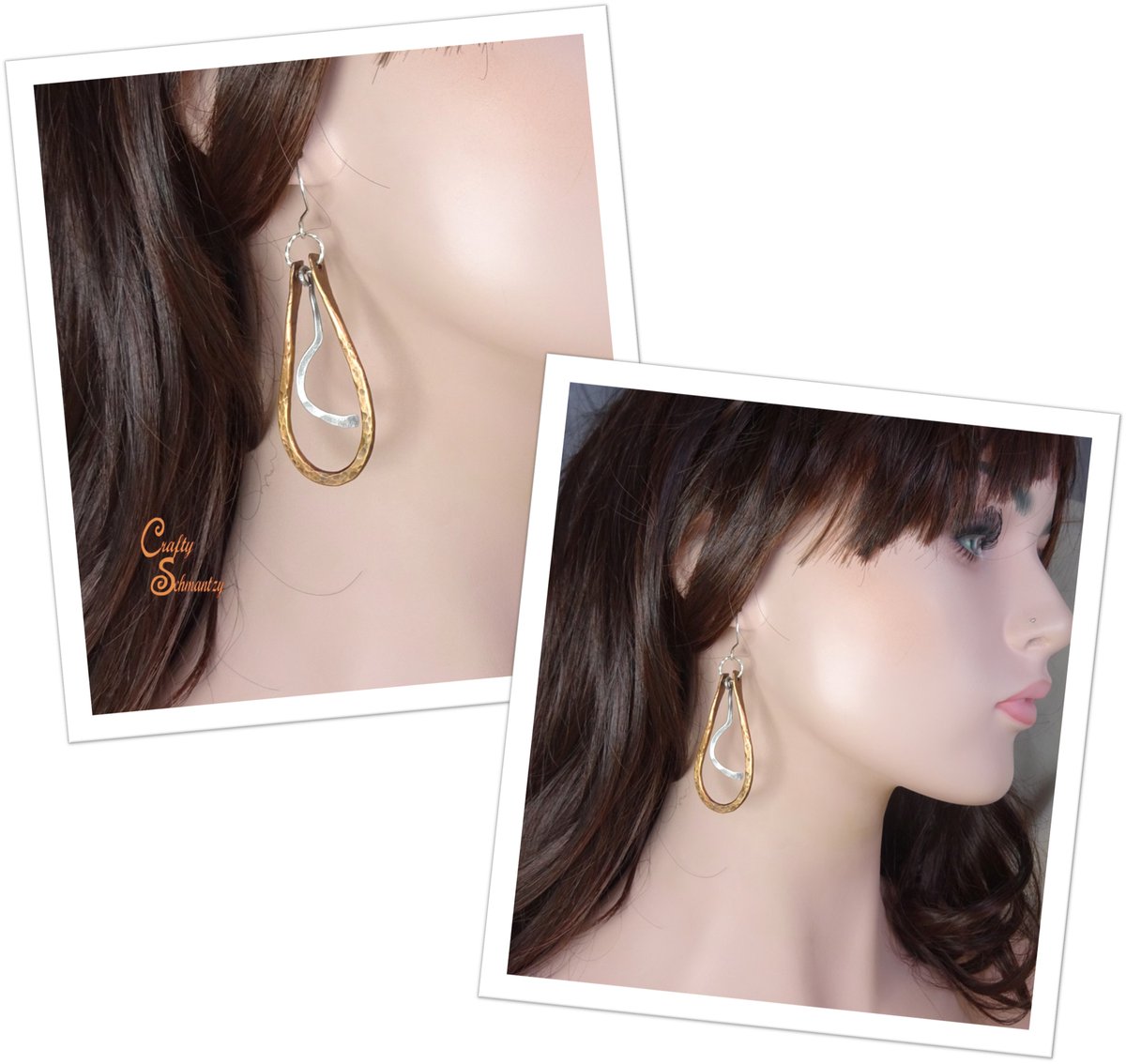 CraftySchmantzy's tweet photo. Long Hand Shaped &amp; Hammered Copper Teardrop &amp; Sterling Silver Earrings https://t.co/8modlL8P7W  #etsymntt https://t.co/TsOAKi5Zxj }