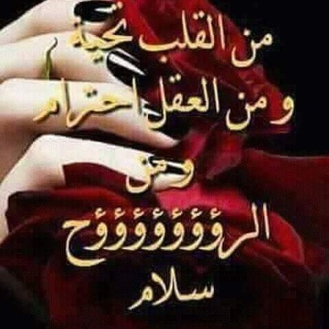 من القلب تحية ومن العقل احترام. 
ومن الرؤؤؤؤؤؤؤح سلام.