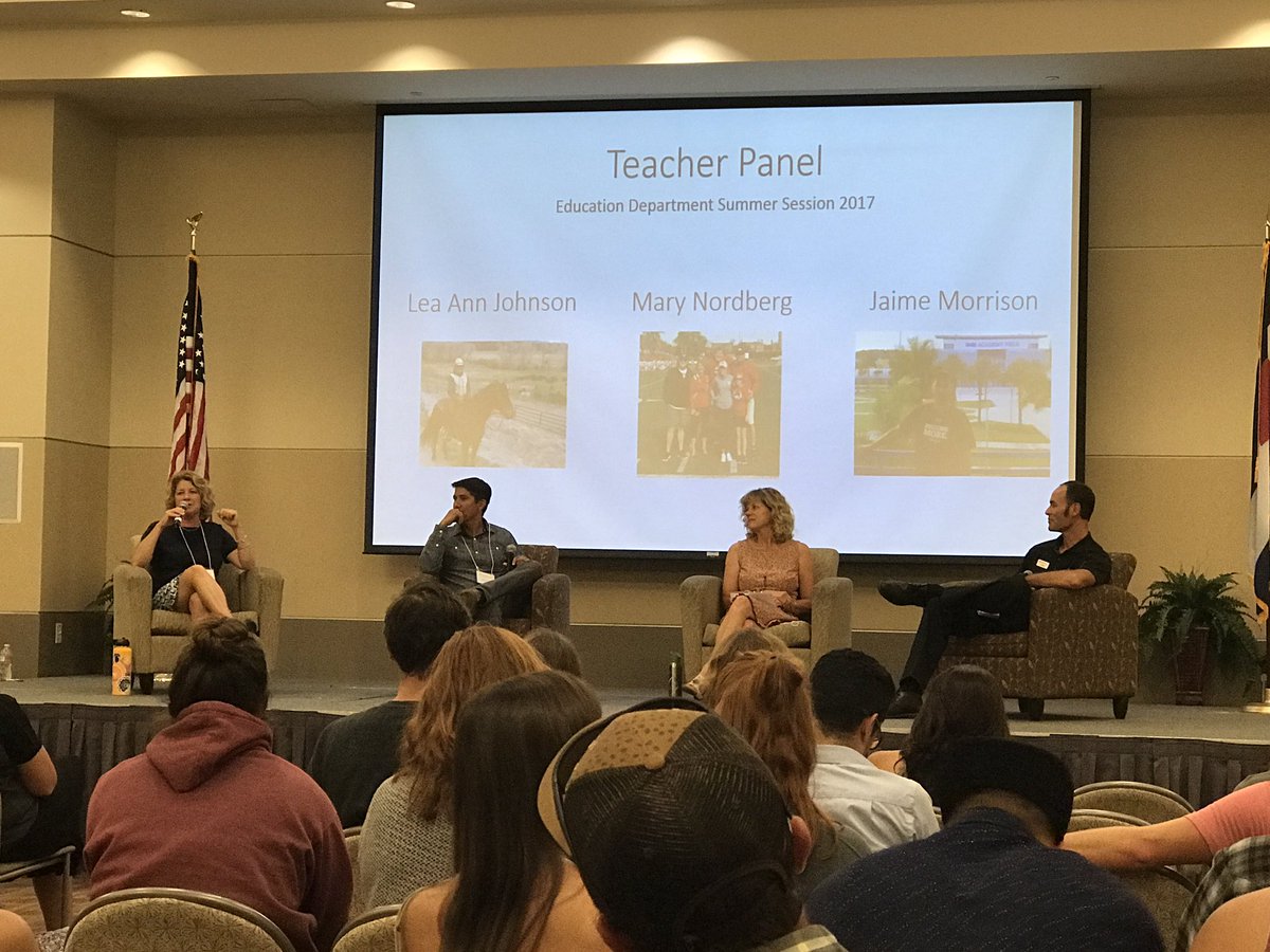 Teacher Panel #westernstatecoloradouniversity #teachers #westernup #gowestern