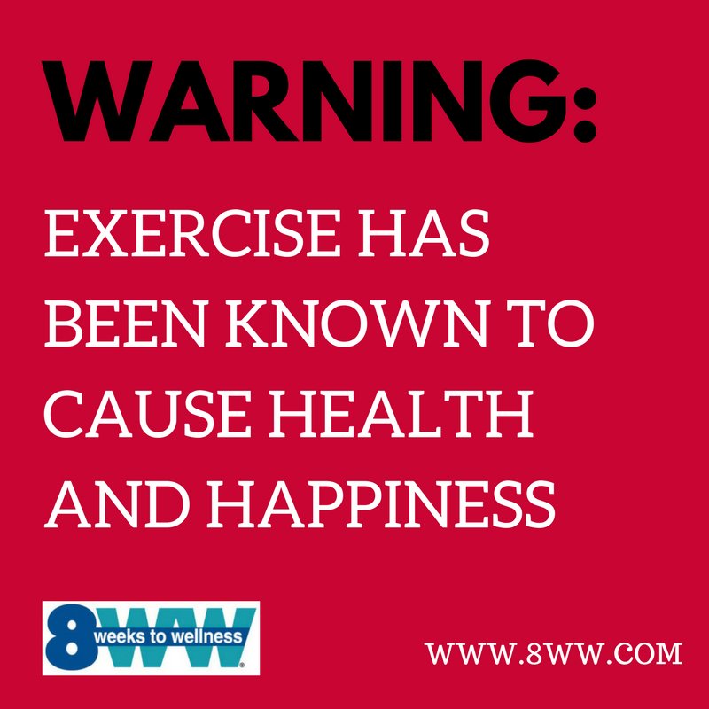 8WW's tweet photo. REMINDER: the weekend isn't an excuse to erase all the hard work you put in this week.  Eat right &amp; exercise this weekend!
#it'sfriday https://t.co/rdtfaWrtKk