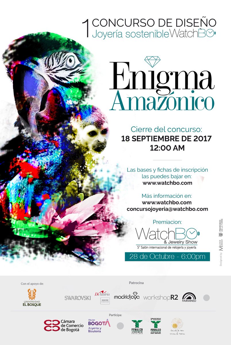 BogotaFW's tweet photo. #ClusterJoyería invita a postular tus propuestas al 1er concurso de joyería sostenible #WATCHBO https://t.co/Nb9QDbAAQX https://t.co/J9wDyUh1UL