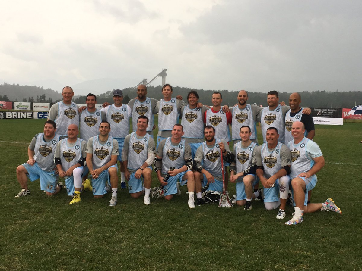 TheKyleDevitte's tweet photo. Tough ending to the game, but lots of fun helping out at the #MLLLegends game at @lakeplacidlax https://t.co/9ft66DgAFB
