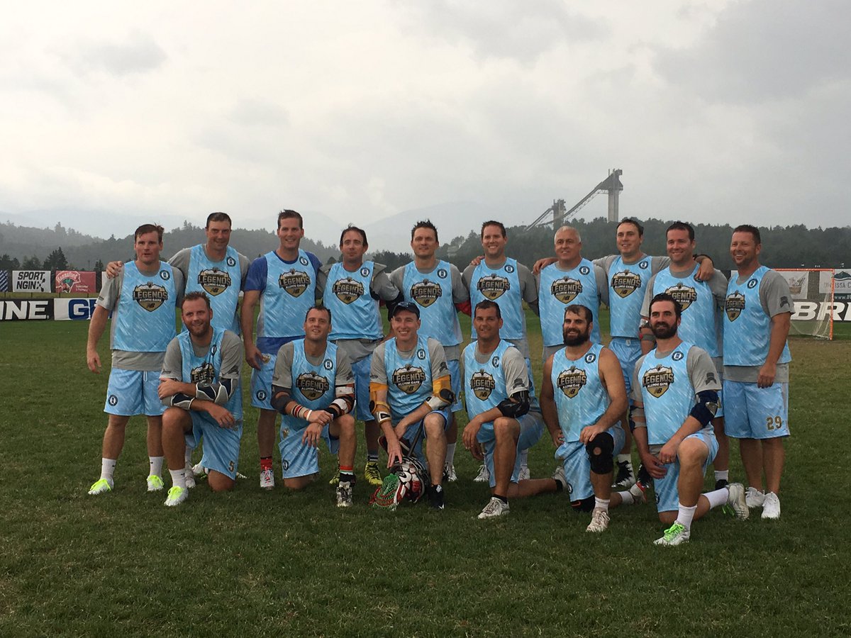 TheKyleDevitte's tweet photo. Tough ending to the game, but lots of fun helping out at the #MLLLegends game at @lakeplacidlax https://t.co/9ft66DgAFB