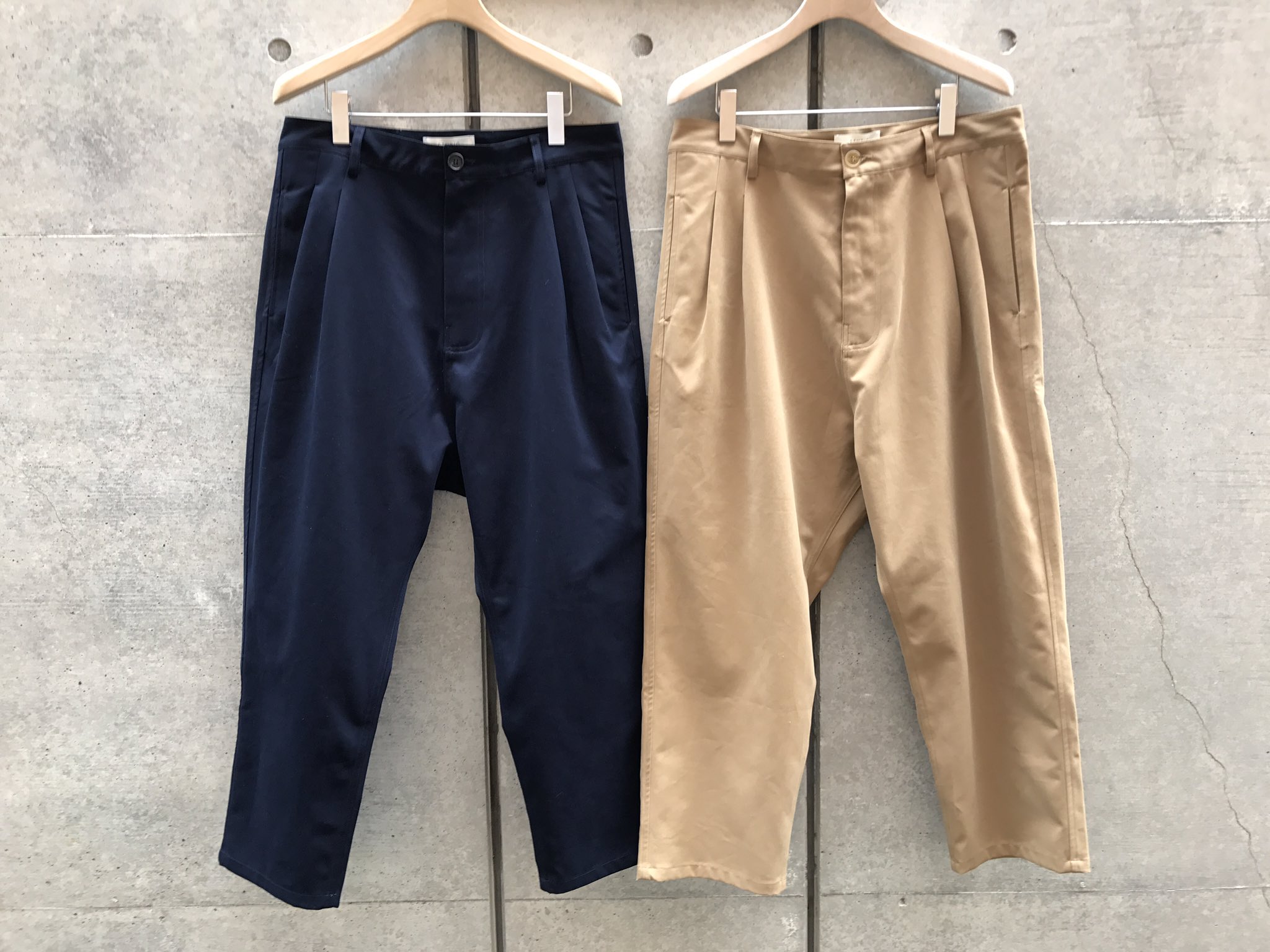 人気急上昇】 STUDIO NICHOLSON BONSAI PANT aob.adv.br