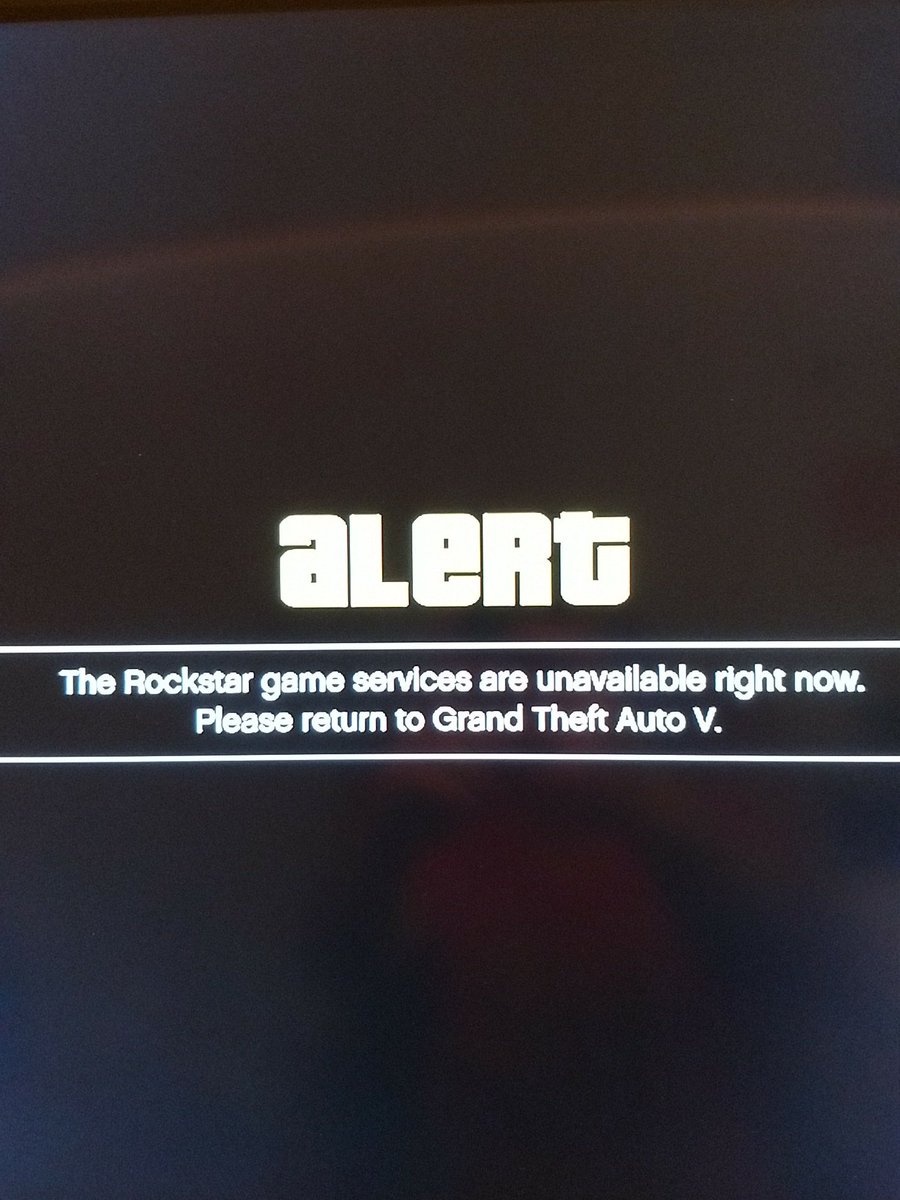 JMoeschj's tweet photo. I'm trying to play online but it just says this and returns me too story mode. @RockstarSupport https://t.co/Mg3PWE4JD0
