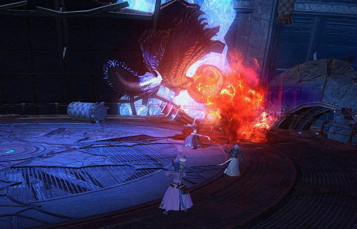 Aura There S A Dungeon Boss In Ffxiv Called Einhander Based Both In Design And Mechanics On The Ps1 Game Of The Same Name And I M Floored T Co H1vrsvpzgv Twitter