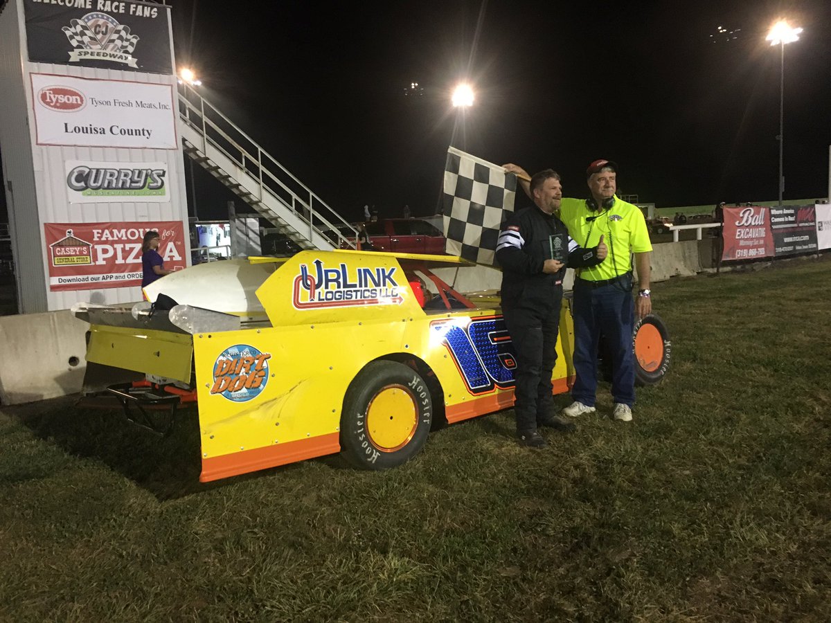 jemracing_16's tweet photo. Winner at CJ Speedway! Congrats Matt on your first win! #winner https://t.co/PwBW2tvQ4z
