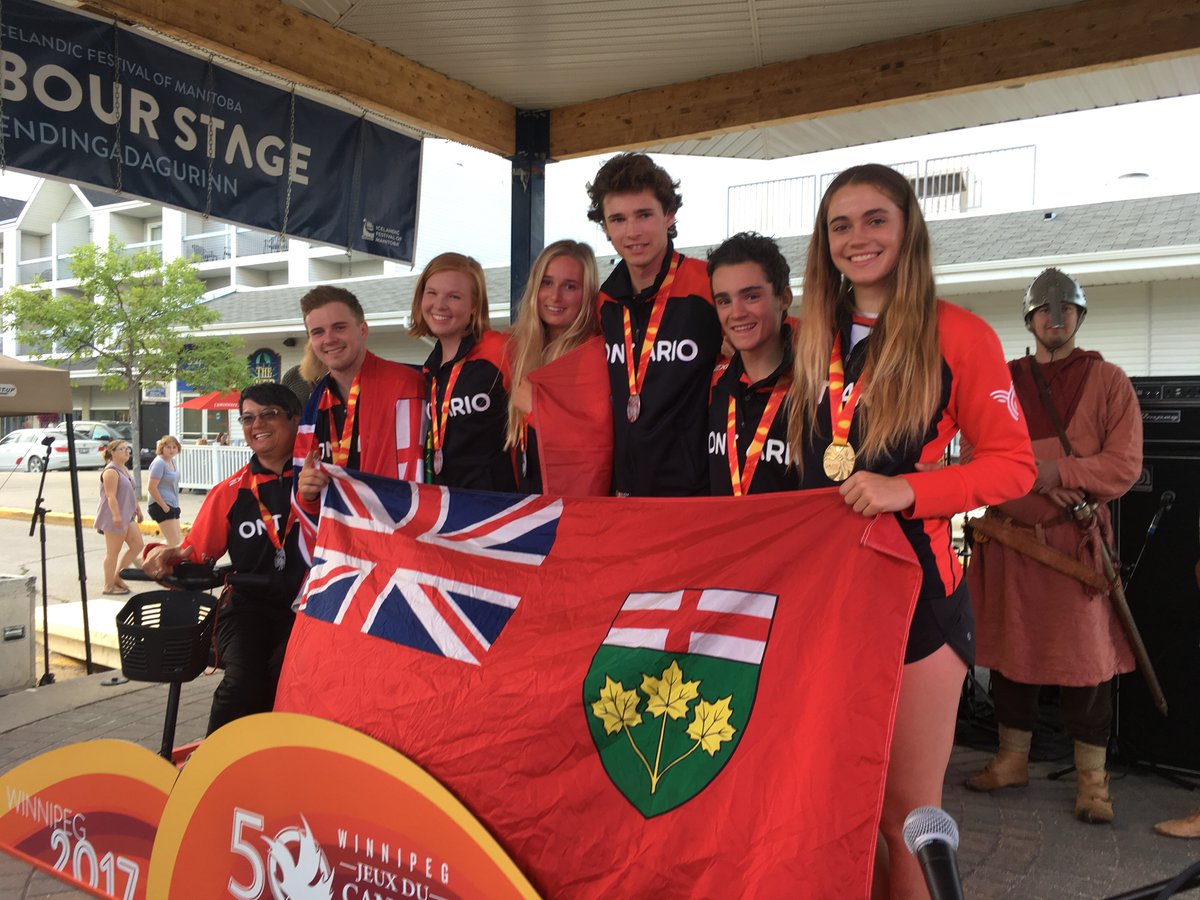 GoTeamOntario's tweet photo. Congratulations to Team O Sailing Medal Winners - 2 gold and 3 silver! #cgsailing @SailCanada @OntarioSailing https://t.co/7XaqzRl8Qj