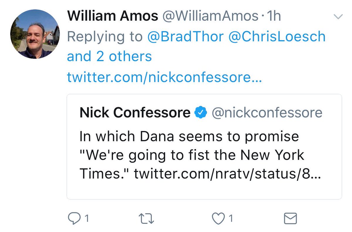 New York Times Adam Goldman and Nick Confessore delete their fist tweets