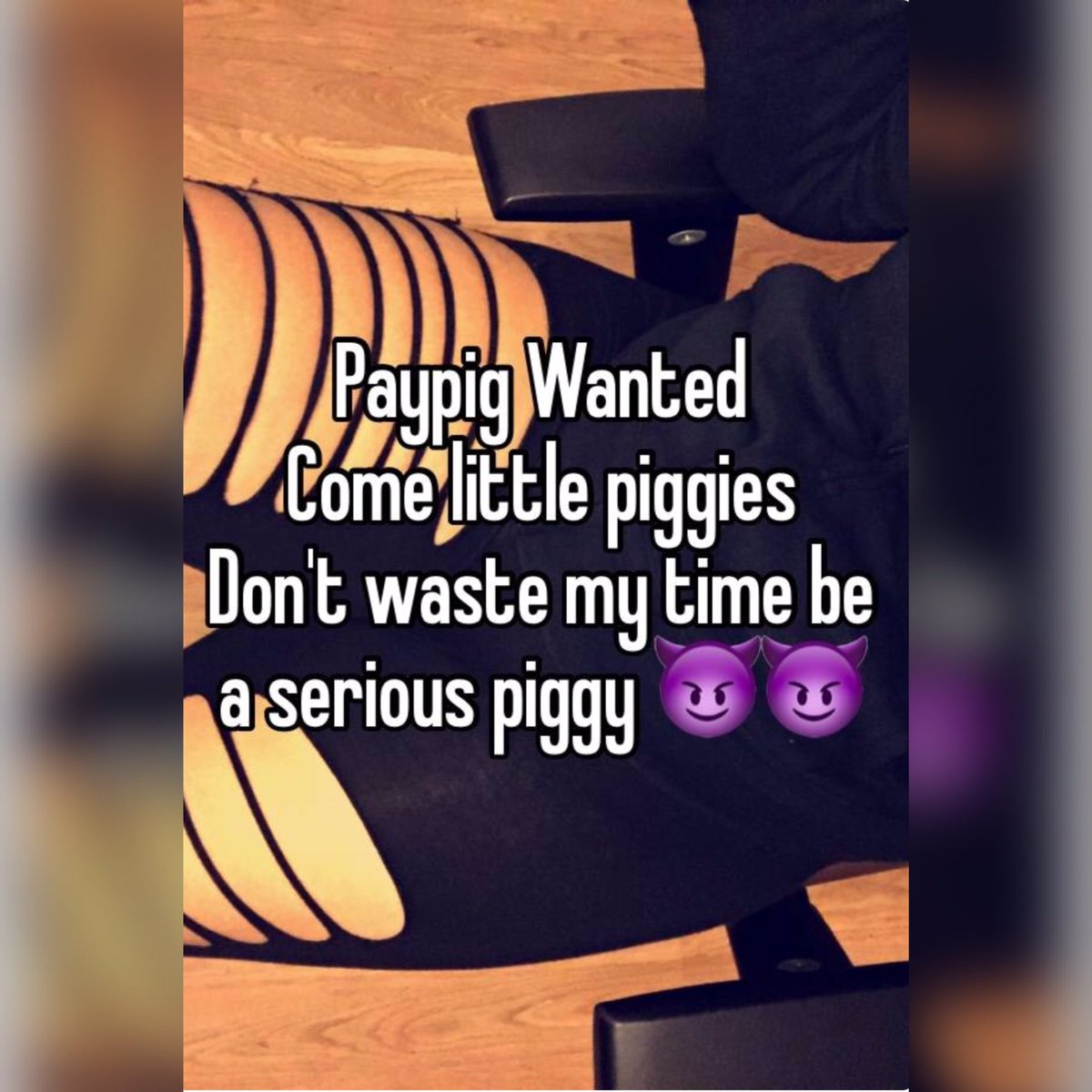 Pay2ObeyCali_'s tweet photo. I want piggies🐷🐷😈 #findom #slave #paypig #sissy #loser #humanatm finslave https://t.co/BJAdQlBiyS