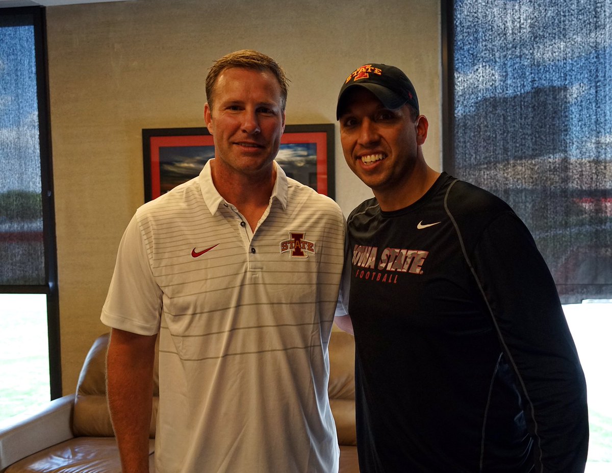 CycloneFB's tweet photo. Our guest speaker today joined the #BattleFor7. #Legend #TheMayor #CyclONEnation https://t.co/z66oa4tWc2