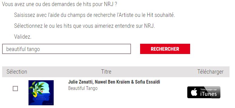 JulieTchoupy's tweet photo. Et si on demandait #BeautifulTango de @juliezenattioff @Sofia_Essaidi & @NawelBenkraiem sr #NRJ ? https://t.co/we7Mci0Ojb #Méditerranéennes https://t.co/bbD533Bme0