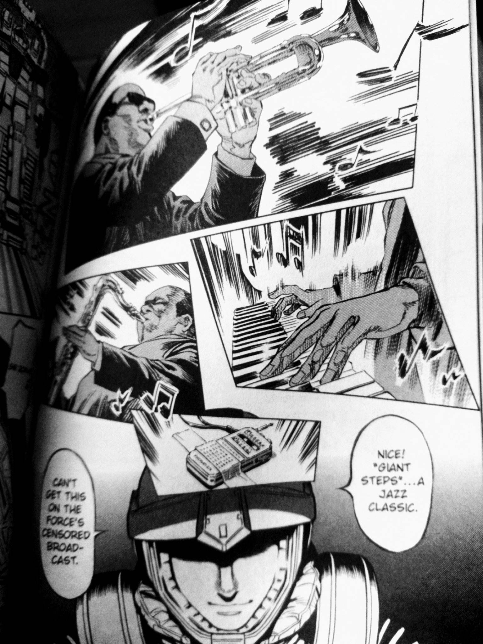 Tom Aznavour I Show This Page Of Gundam Thunderbolt To My Dad The Jazz Musician Well First Off There S No Trumpet On Giant Steps T Co Vcpzta9dlq Twitter