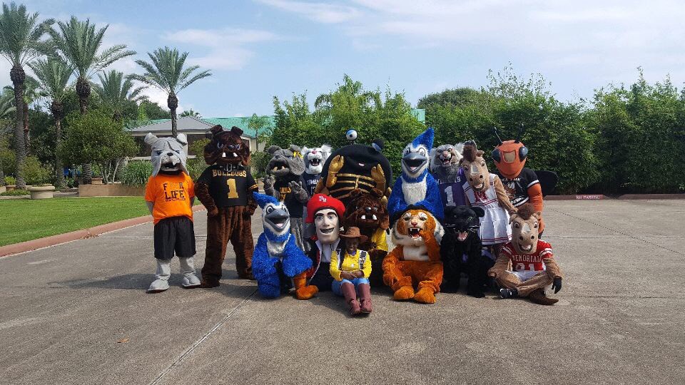 NCA_Tuffy's tweet photo. Surfs up at Galveston 3 🌴🌺 #NCAMascots #NCACamps https://t.co/7mFkRSzfeM