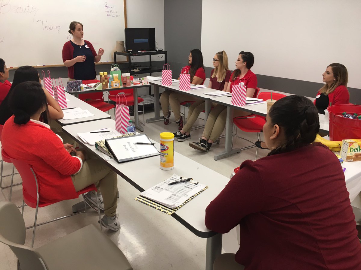 Beauty end to end training getting kicked off right focused on how best to serve our guests!💄<a href="/KannonfromTGT/">Kannon Robbins</a> <a href="/danny_avina/">Danny Avina</a> <a href="/Brianna_0323/">Brianna Ramirez</a>