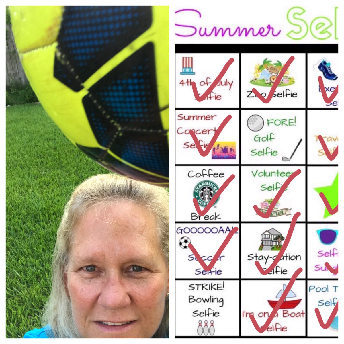 LStegent's tweet photo. Getting a little header work in this evening! #soccer #RobisonBingo https://t.co/zITZwftwzg
