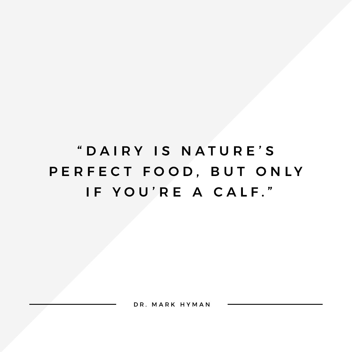 drmarkhyman's tweet image. We have no biological requirement for dairy, yet we are told over and over again to drink milk daily. Consider this: drhyman.com/blog/2017/07/2…