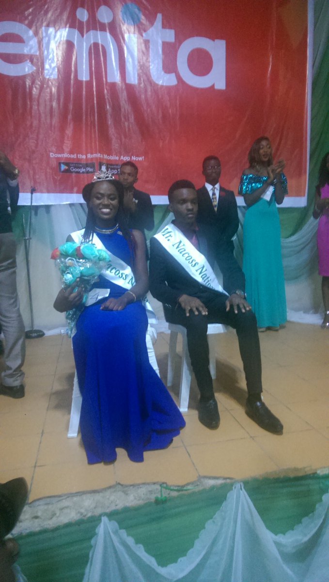 nacosnational's tweet photo. Mr/Miss NACOSS NATIONAL #NatConf2017 https://t.co/IailvI6XK4