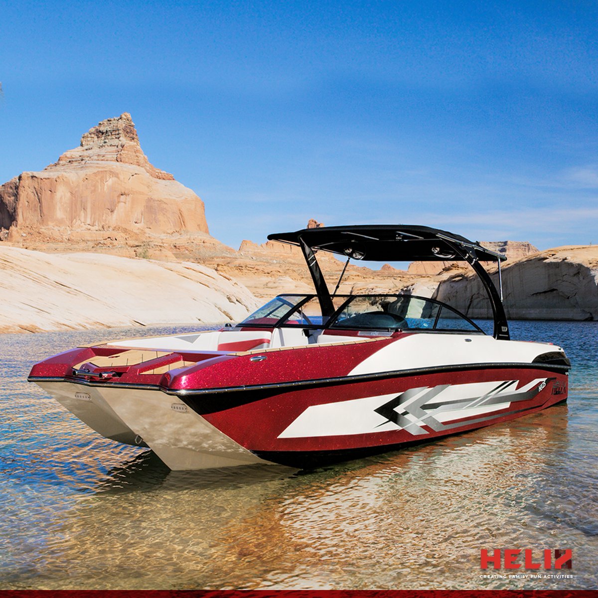 Let your family gather for the best boating experience of a lifetime! Be the first to experience Helix Boats! #HelixTheArrival #HelixBoats