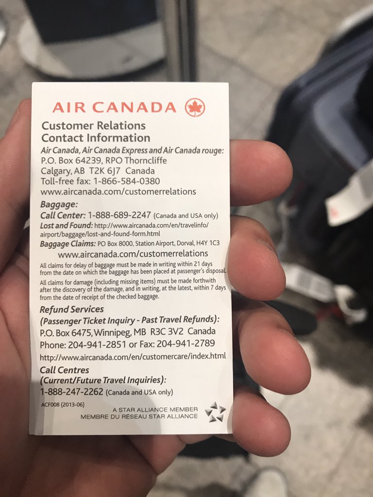 andresitoath's tweet photo. @too2negative @AirCanada This what you get when you ask for refund of your cancelled flight! Really, with which criteria @airlinequality awards "best airline" award? https://t.co/9cY9Z9NmrD