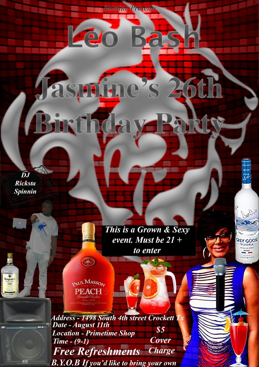 Dj_Ricksta's tweet photo. August 11th #LeoBash #DjRickstaSpinnin https://t.co/YaBFZM4qtX