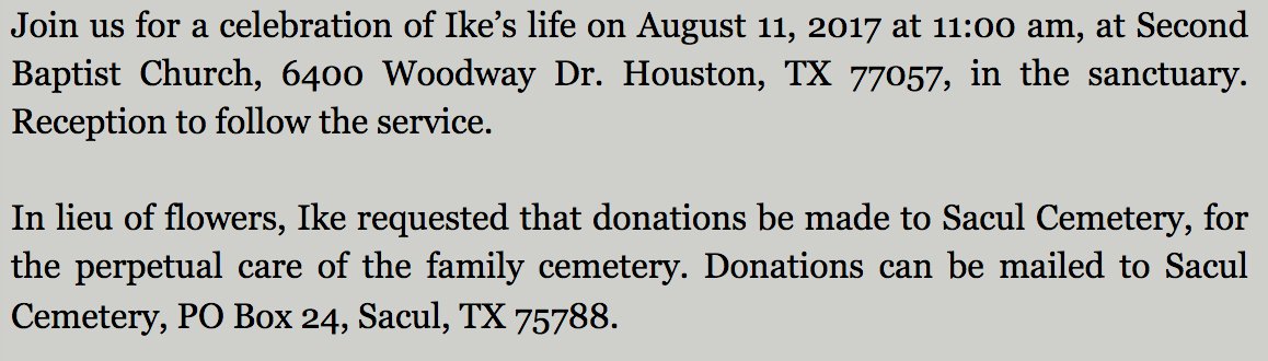 UHCougarBB's tweet photo. In memory of Cougar Great Ike Lucas, we share his obituary and service details, set for Friday, Aug. 11 | https://t.co/J5fq5B989A https://t.co/XHtJwuAbsg