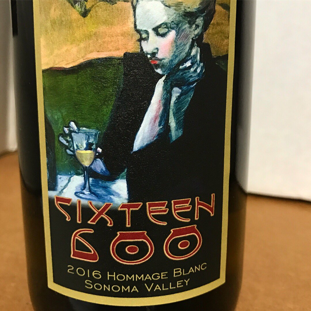Sixteen600's tweet photo. Introducing Hommage Blanc- white Rhone field blend coming soon to the #tastinghouse #whiterhonefairy #grenacheblanc #sonomavalleywine https://t.co/SuUwGBZuKx