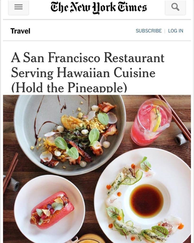 ainarestaurant's tweet photo. Mahalo nui loa to @fakejoshstein for writing such an amazing article in the New York Times. The 'āina 'ohana feels… https://t.co/5MfSCvIvxB https://t.co/JZNvByKF2O