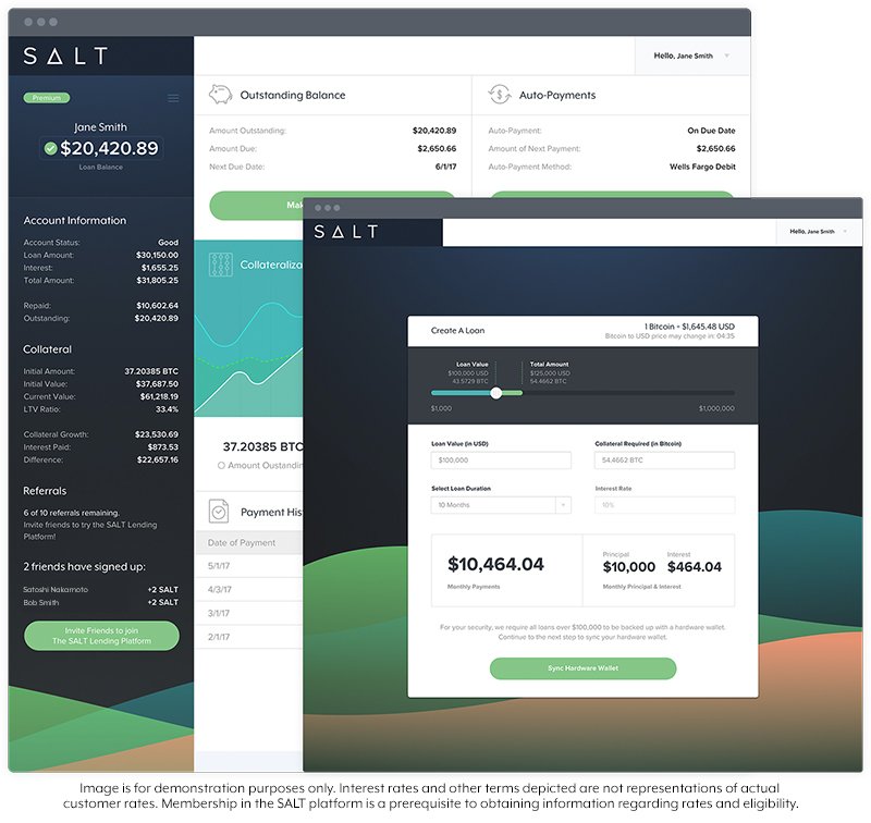 Salt cryptocurrency lending Salt cryptocurrency lending best online investing websites