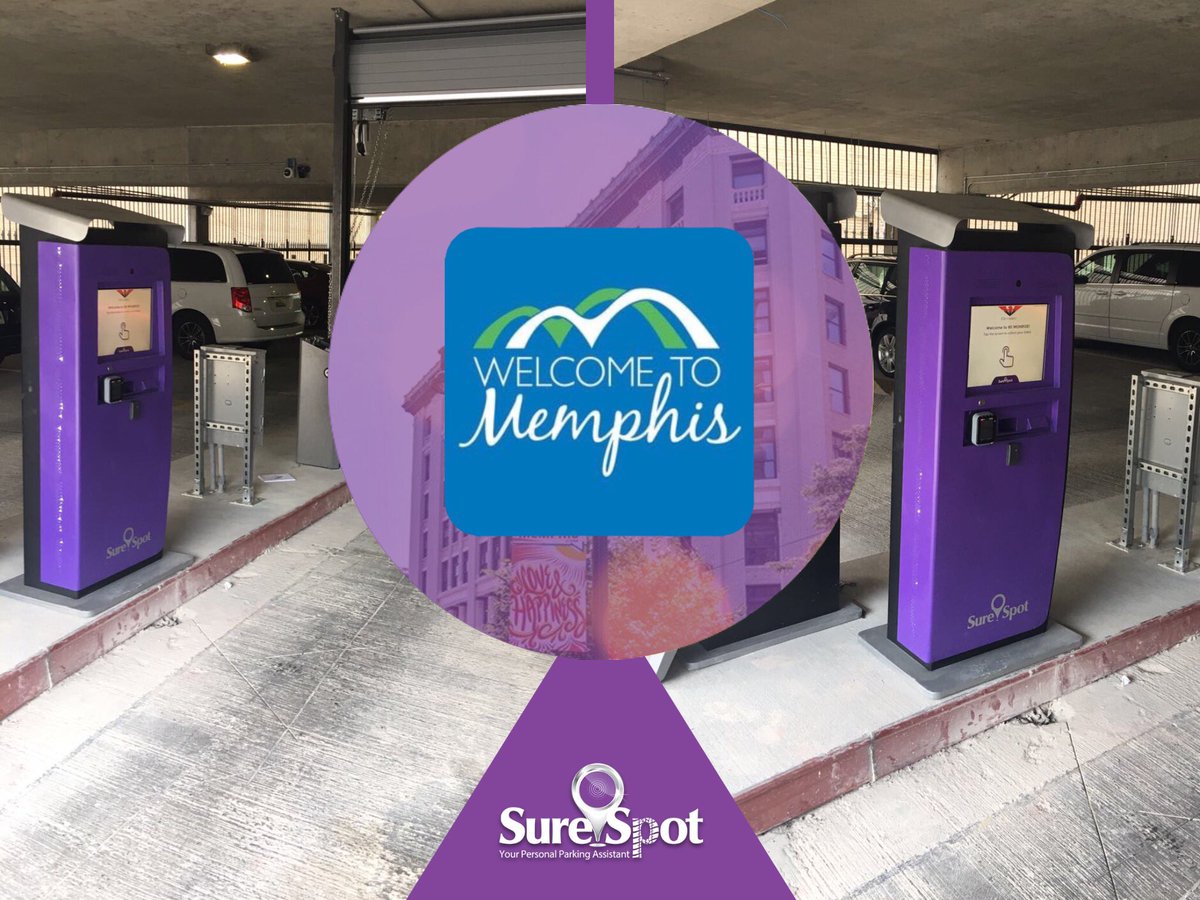 Welcome to Memphis 🚘 #Surespot #Parking