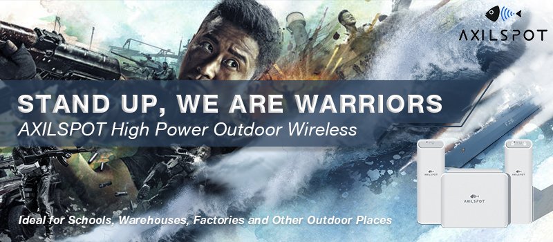 axilspot's tweet photo. #Axilspot Outdoor Wifi Serious designed for harsh outdoor conditions. 

#Warehouses #Factories #wifidevices #Wolfwarriors https://t.co/1dywIRw6IC