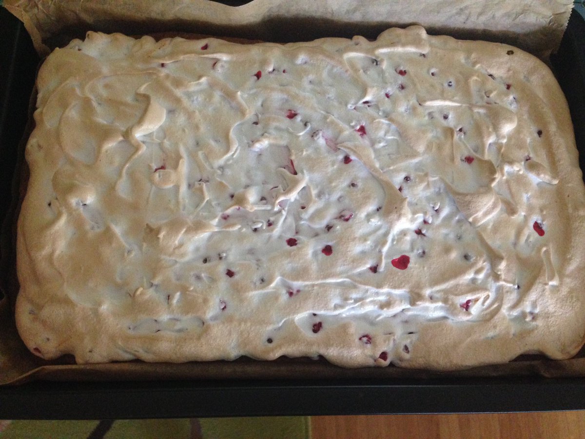 Lenymaniac's tweet photo. Ausschauen tut er ja ned schlecht. #ribiselkuchen https://t.co/q0KcaYXK3P