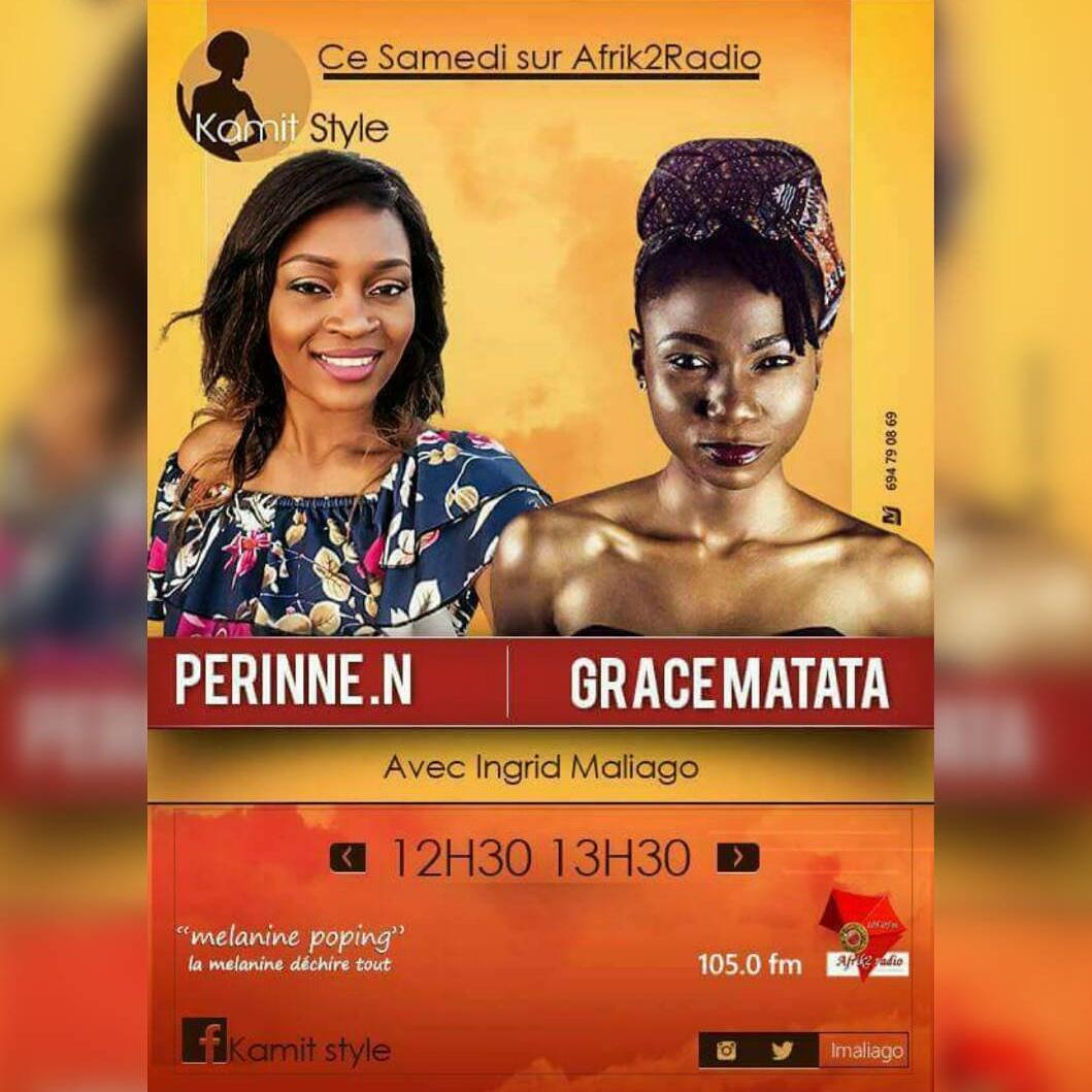 MatataGrace's tweet photo. Cameroon pre-release of my #newsong #DAKIKAMOJA  ft @wakazimusic  on #Afrik2Radio #KamitStyle show by @Imaliago !!! https://t.co/WpjAfvEKLY