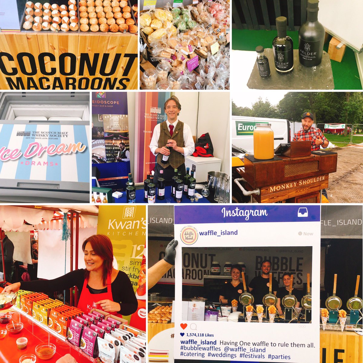 EdinburghFoody's tweet image. Lots of great stalls @foodiesfestival but 👗 appropriately and wear your wellies. It's a tad muddy! #foodfestival #edinburgh ^KT