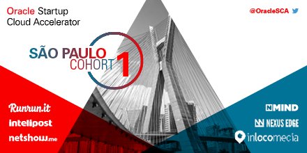 SanketAtal's tweet photo. Welcome @runrun_it @inlocomedia @Netshowme #Intelipost #NMind #NexusEdge to the #Brasil @OracleSCA program @oracledobrasil @Oracle https://t.co/w43xchEkEV