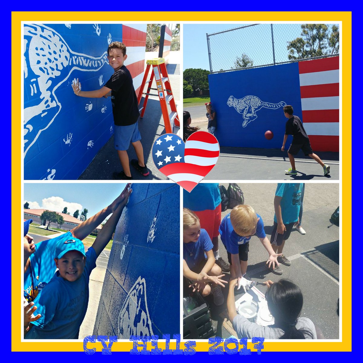 alarcon_tammy's tweet photo. #OurSchoolRocks #School Pride @ChulaHills @CVHillsChat #teamworkmakesthedreamwork  beautify our school even more @chulavistaproud https://t.co/8ICEgKqpKp