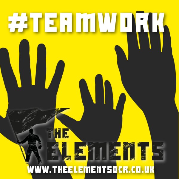 TheElementsocr's tweet photo. We love a bit of #Teamwork at The Elements and you'll need it for The Storm. Tag your team mates to show how much you appreciate them https://t.co/13Dn31Esb4