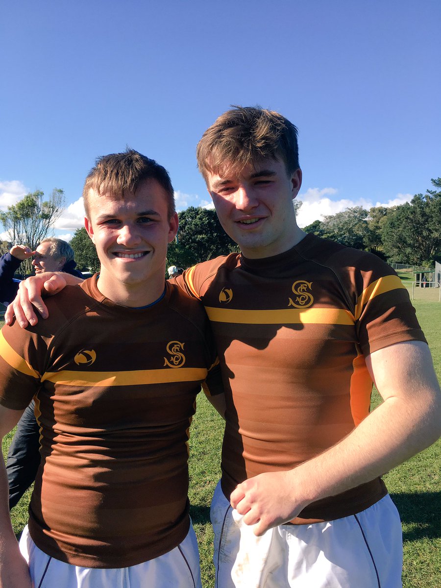 Brown Blazers awarded to Jack Hutchinson (S) and Ben Watson (E)