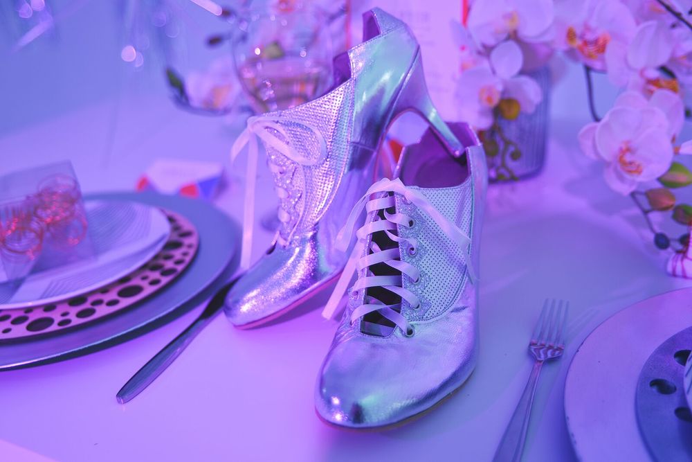 "The Other Space" – Futuristic wedding styling 
Direction @WayOutWedding Pic <a href="/ejlewis88/">Emma-Jane Lewis</a> tinyurl.com/y83blddq Shoes <a href="/marshahallshoes/">Marsha Hall</a>