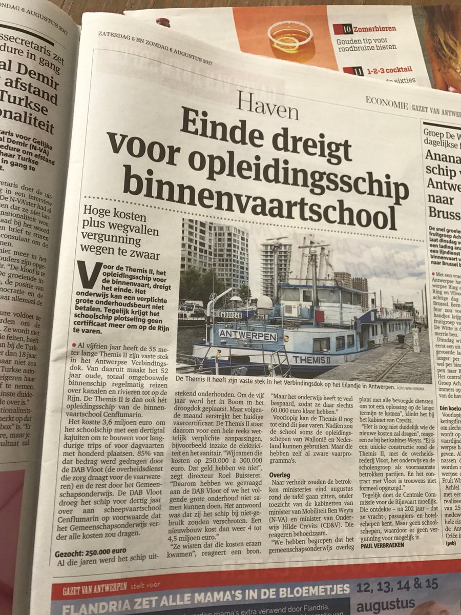 Cenflumarin's tweet photo. Vandaag staan we met minder goed nieuws @gva  
Natuurlijk werken we aan oplossingen, wordt vervolgd! https://t.co/PA3jwLHpQI