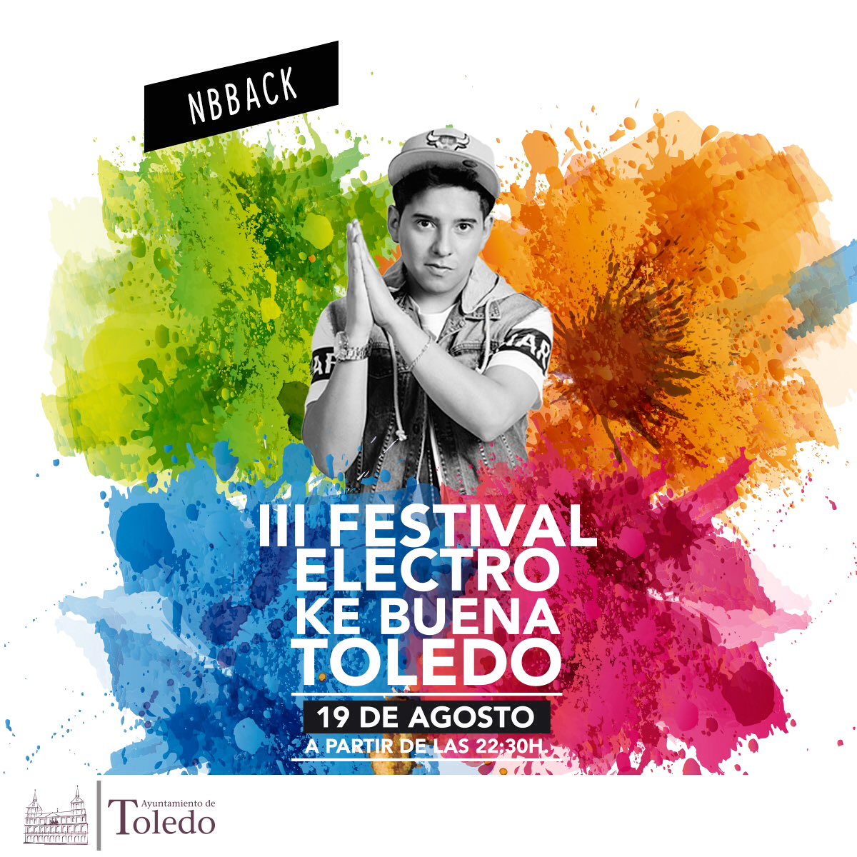 currogarciamusi's tweet photo. 🙌🏻 Menudo #Fiestón @nbback tampoco se perderá #electrokebuena #toledo 🎶🙌🏻 19/08 #LaPeraleda #AccesoLibre @KeBuena_Spain #músicaurbana https://t.co/zjOZFeAAGG