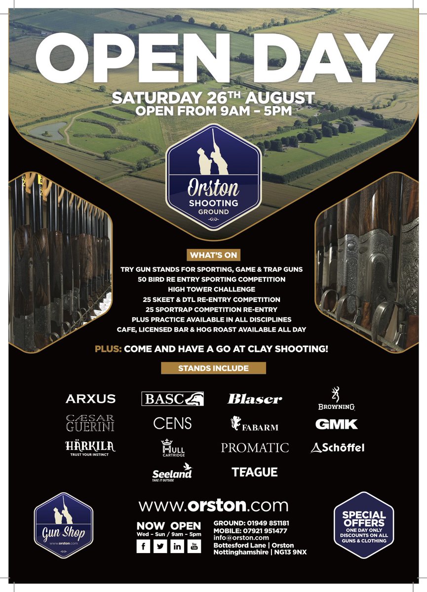 Chance  to win 1000 <a href="/GameboreUK/">Gamebore Cartridges</a> Velocity Shells. Just RT! Looking forward to seeing you here on the day when the winner will be announced.